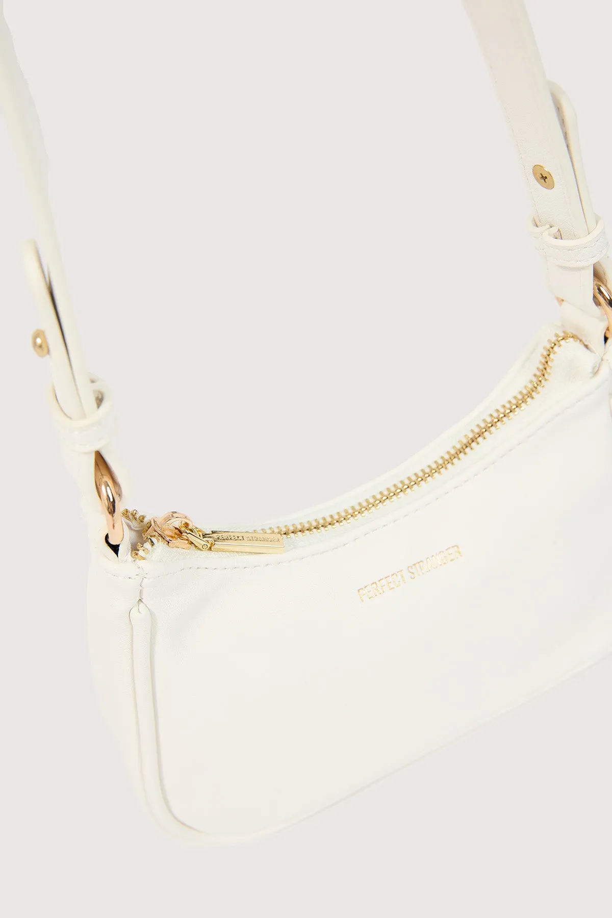 Perfect Stranger Mini Pochette Handbag White