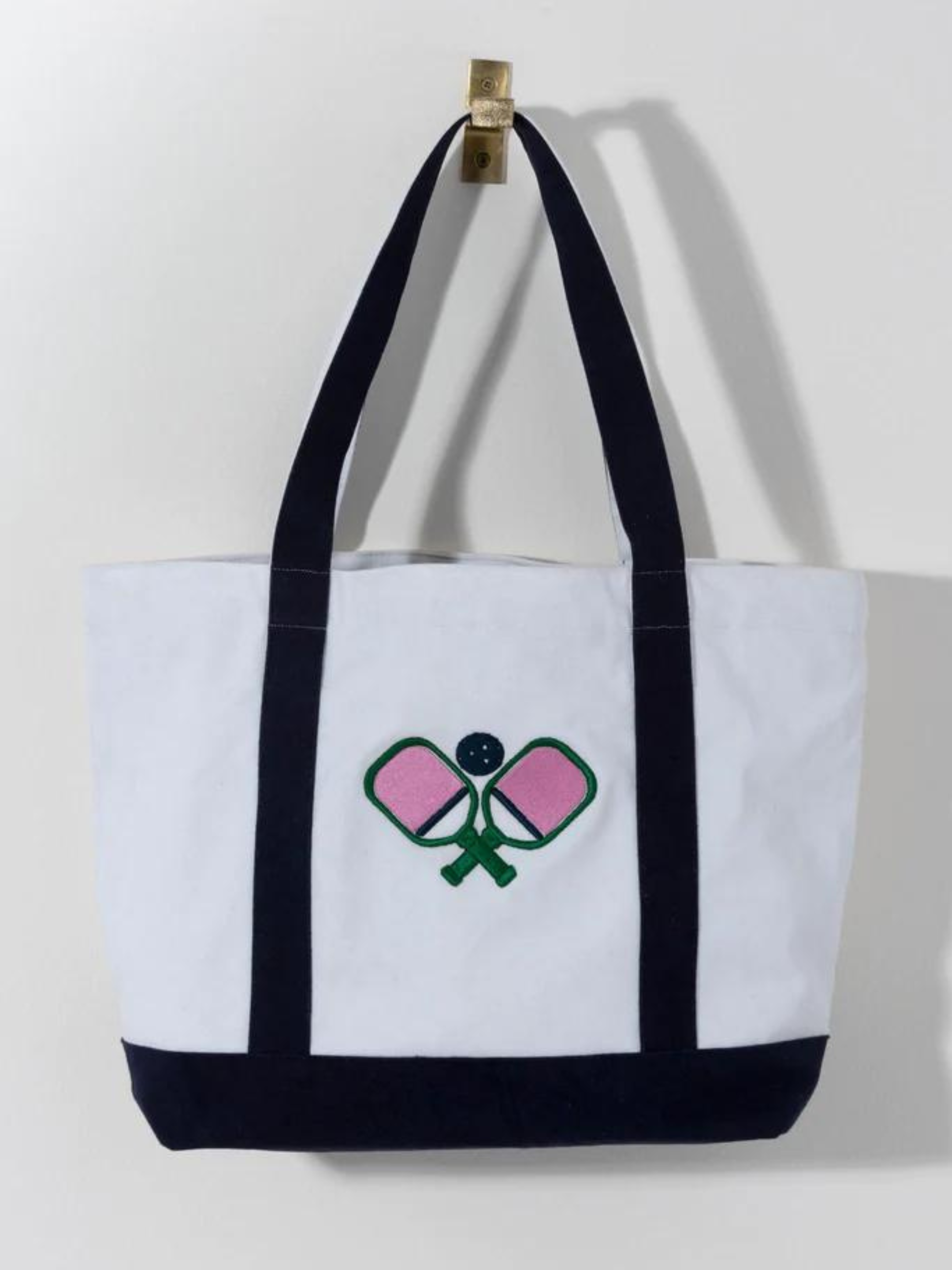 Pickleball Paddles Tote - Ivory