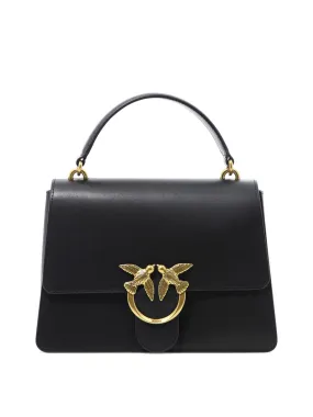 PINKO Classic Black Leather Handbag for Women