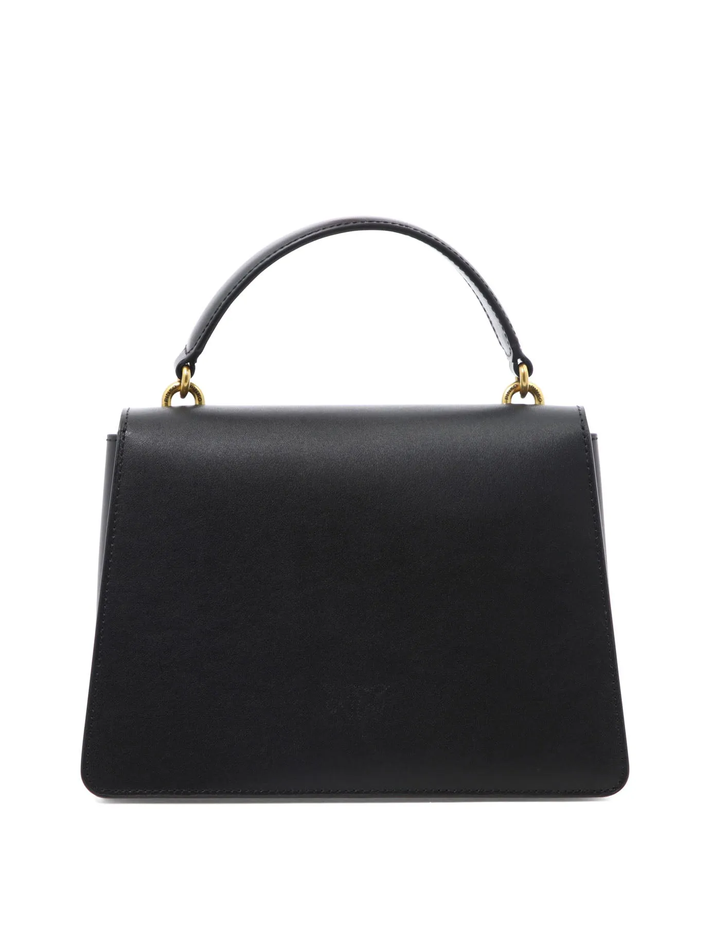 PINKO Classic Black Leather Handbag for Women