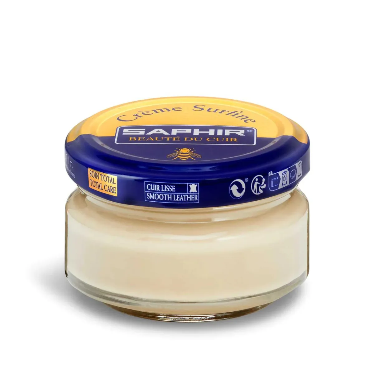 SALE - Saphir Creme Surfine Cream shoe polish 50ml