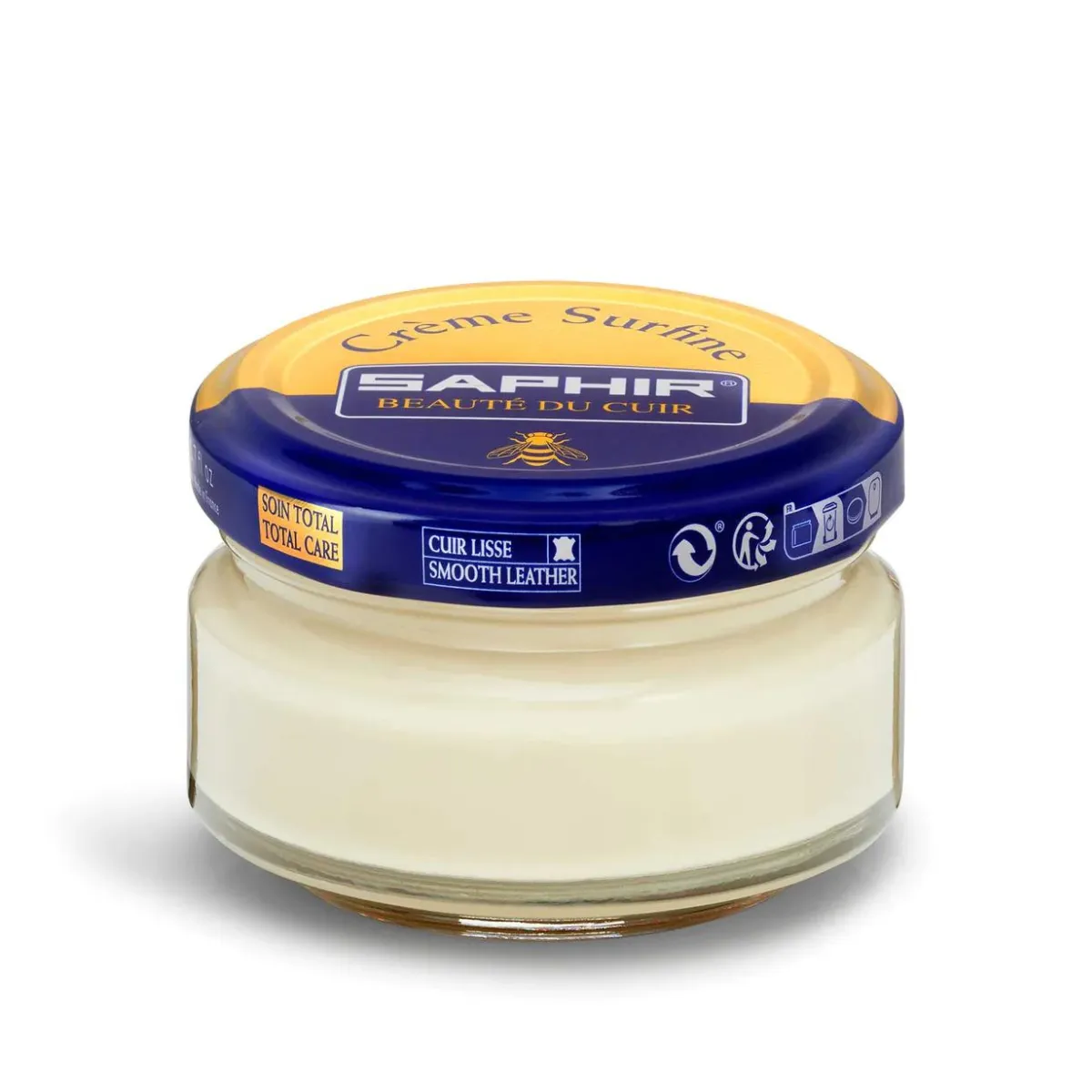 SALE - Saphir Creme Surfine Cream shoe polish 50ml