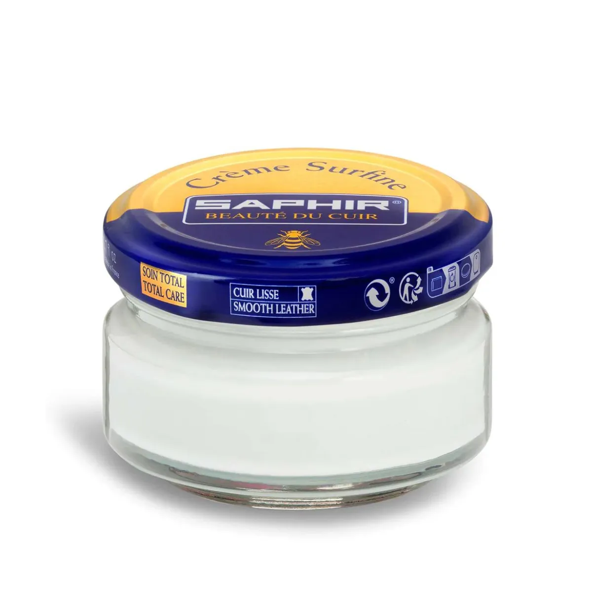 SALE - Saphir Creme Surfine Cream shoe polish 50ml