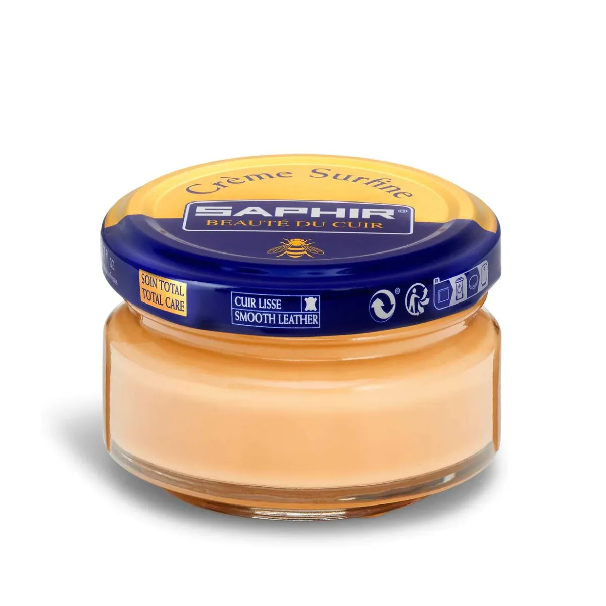 SALE - Saphir Creme Surfine Cream shoe polish 50ml