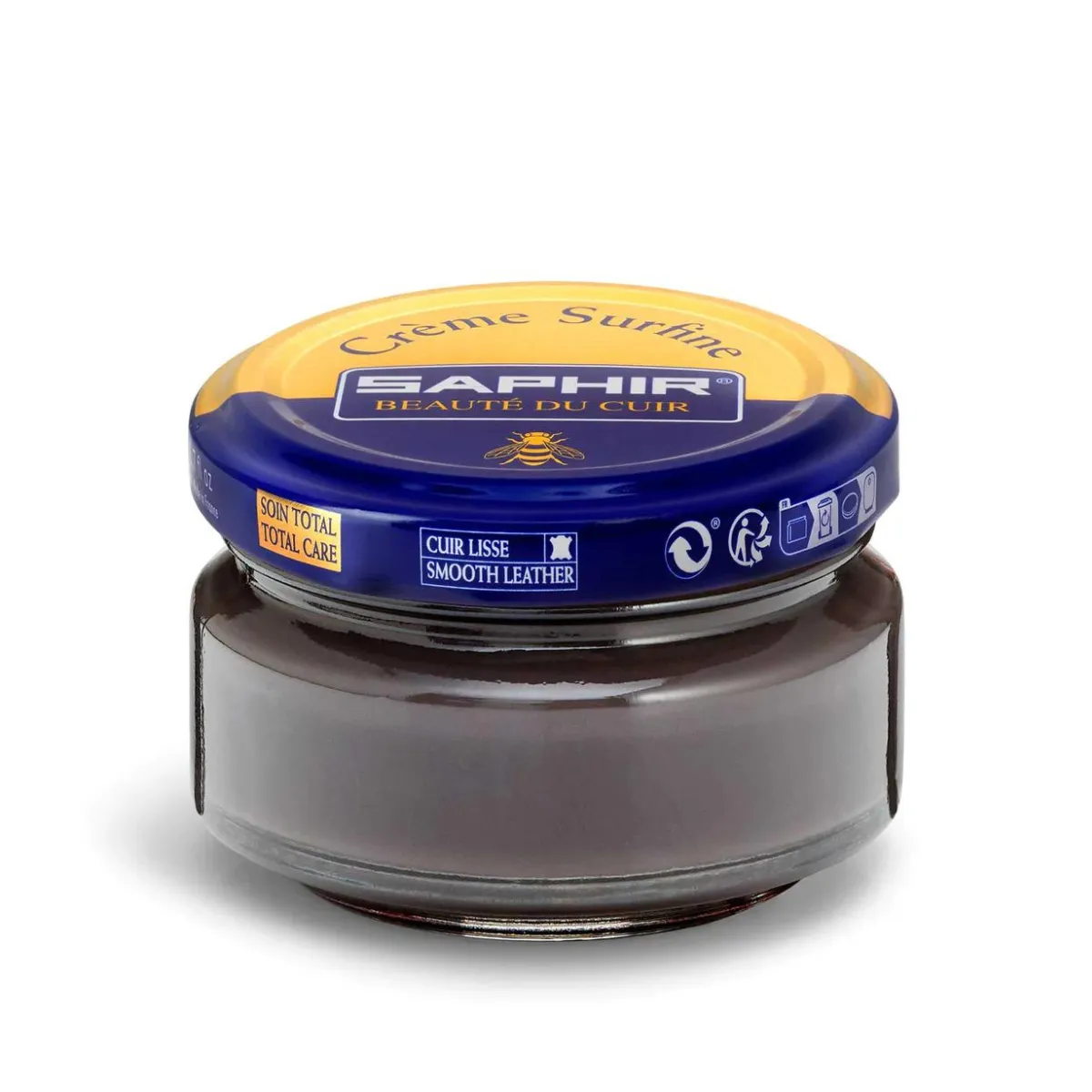 SALE - Saphir Creme Surfine Cream shoe polish 50ml