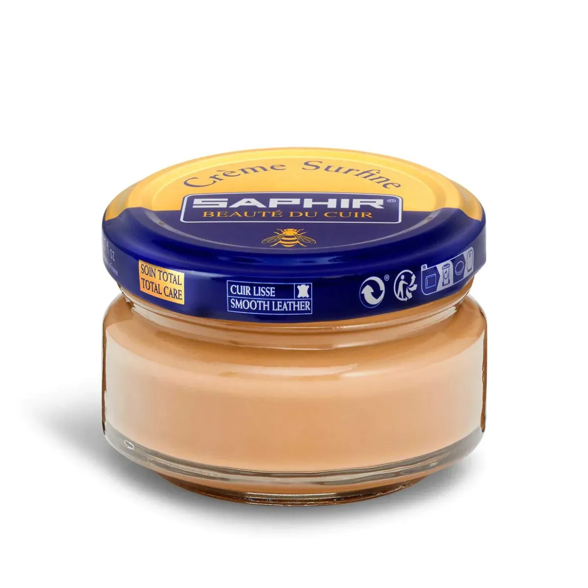 SALE - Saphir Creme Surfine Cream shoe polish 50ml