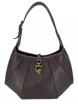 Salvatore Ferragamo Leather Hobo Bag