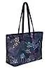 Sara Miller Midnight Leopard Large Tote Bag