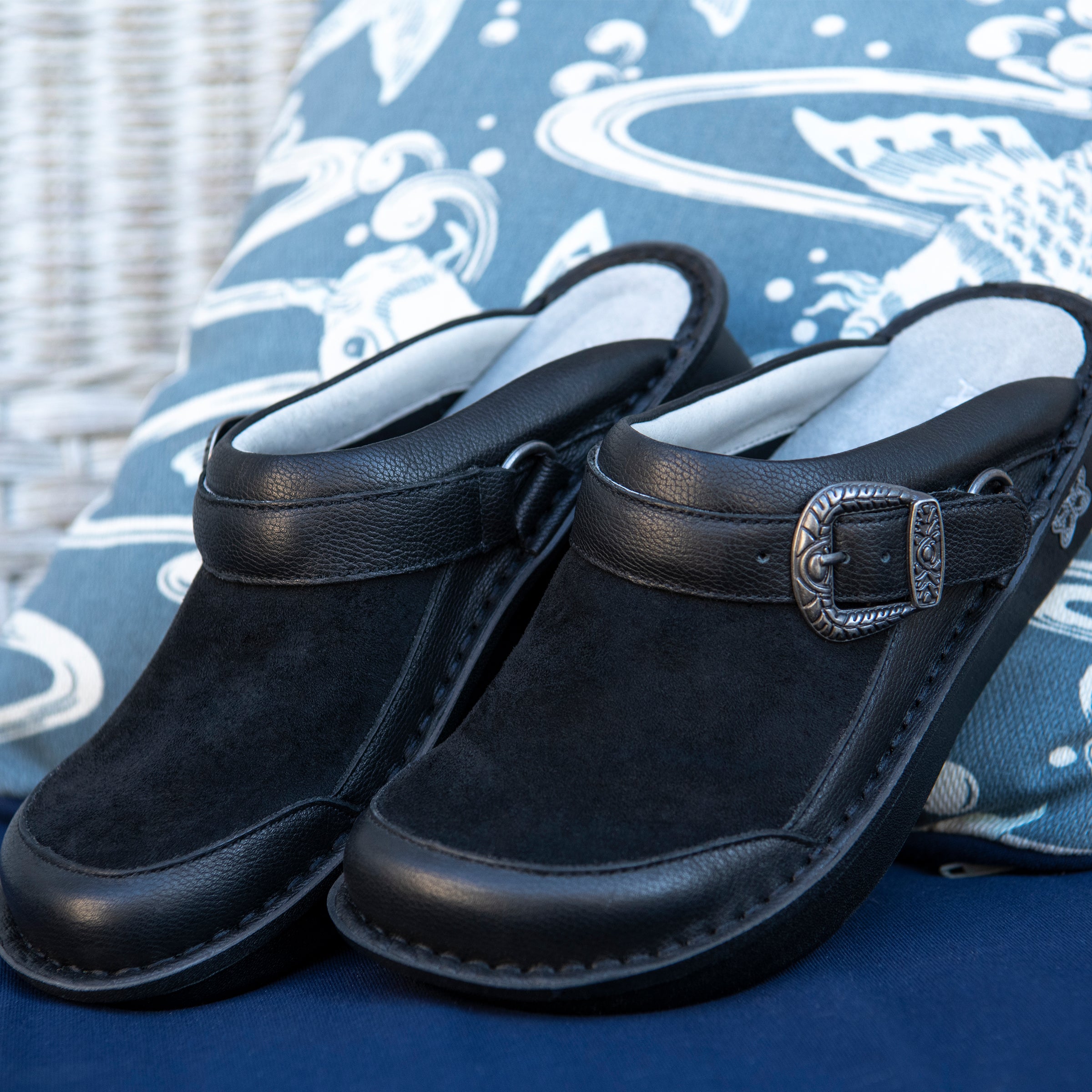 Seville Black Flex Clog