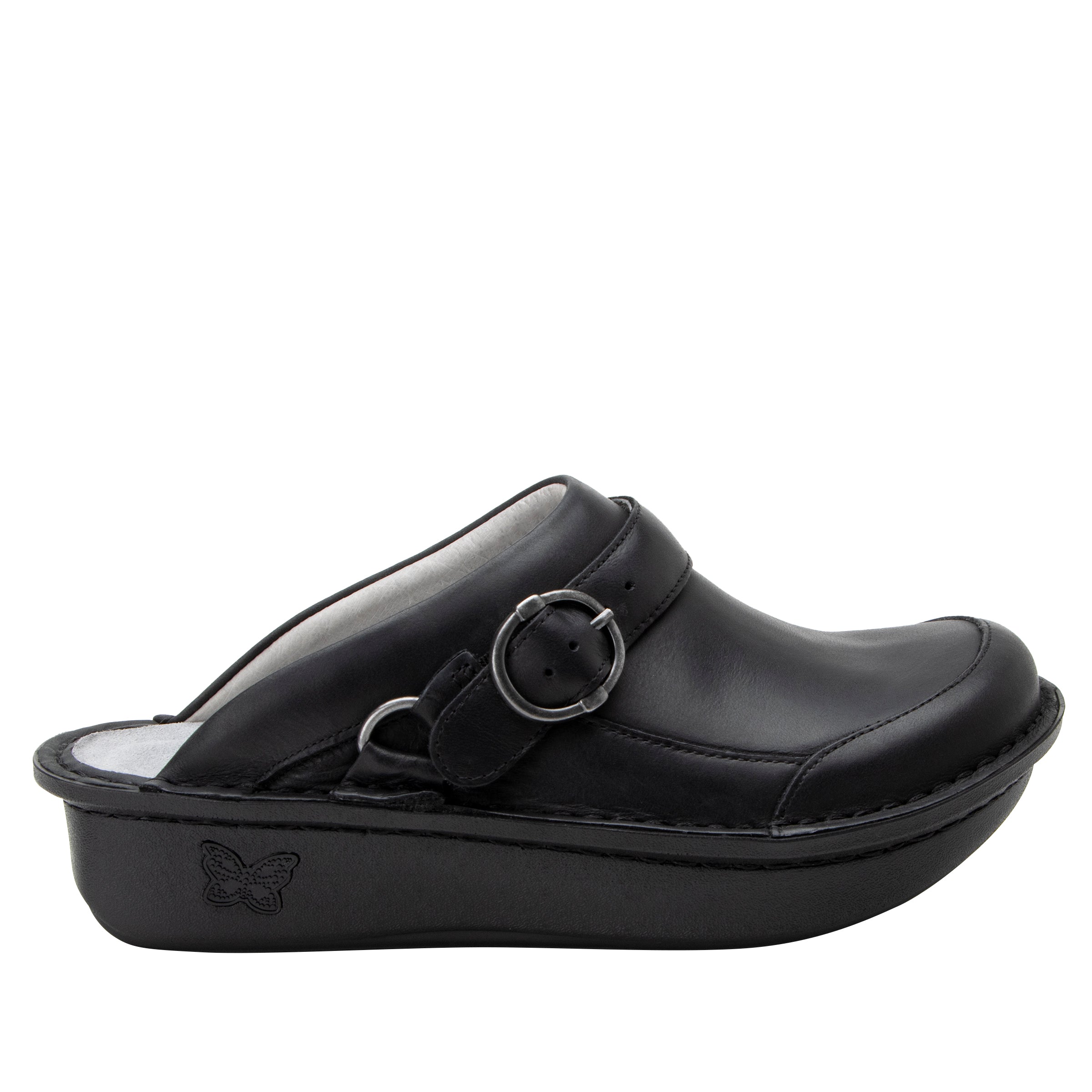 Seville Oiled Black Clog