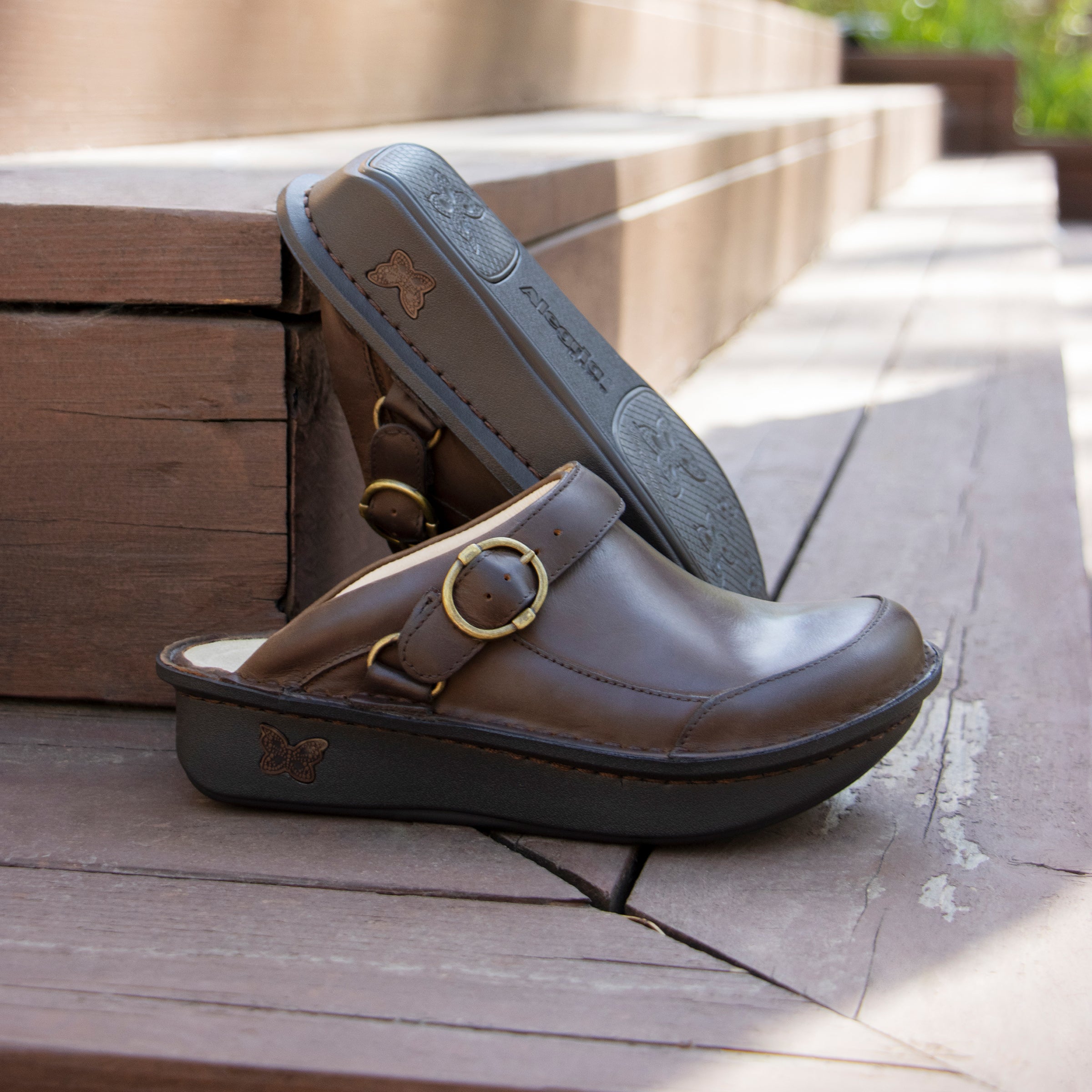 Seville Oiled Brown Clog