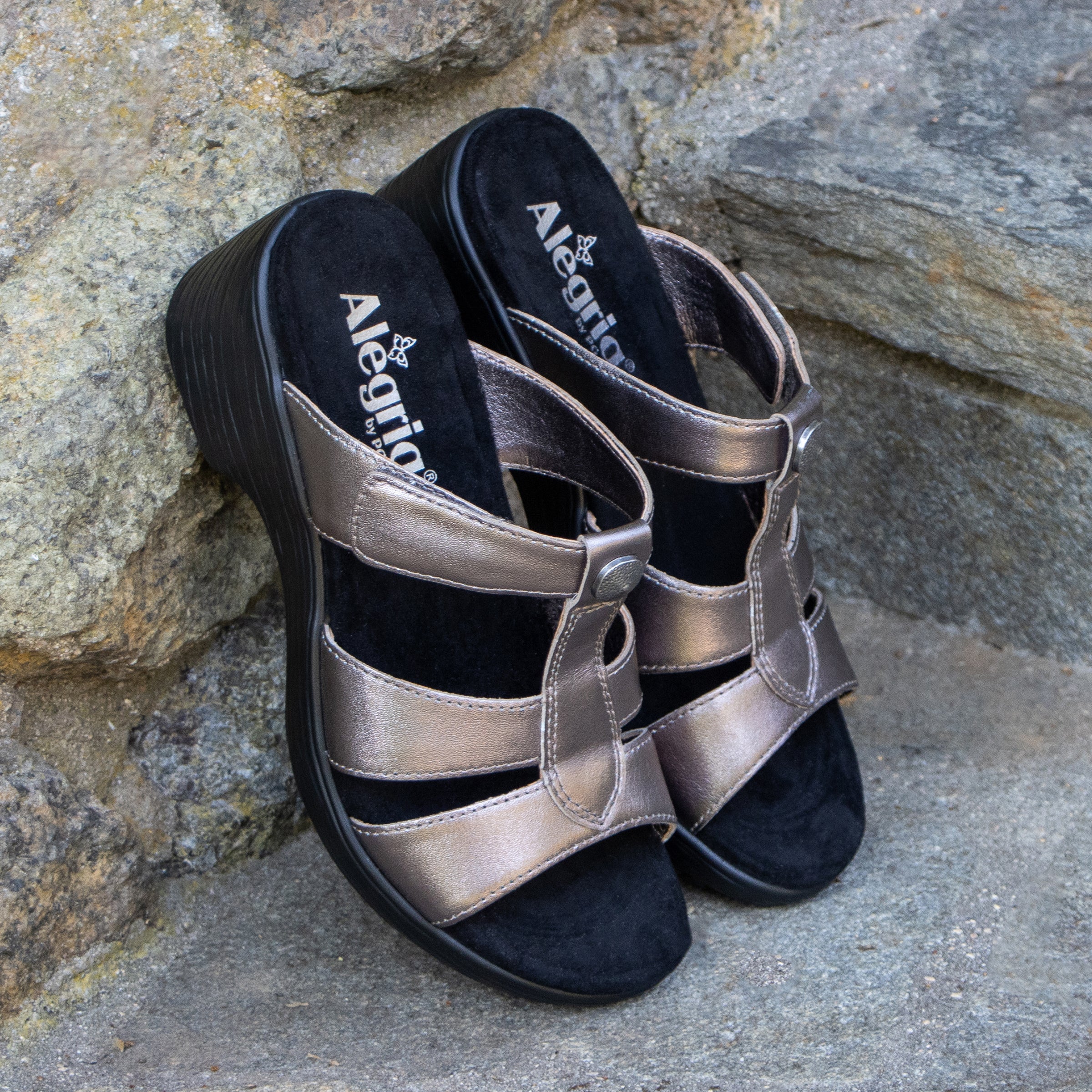 Shantal Pewter Sandal