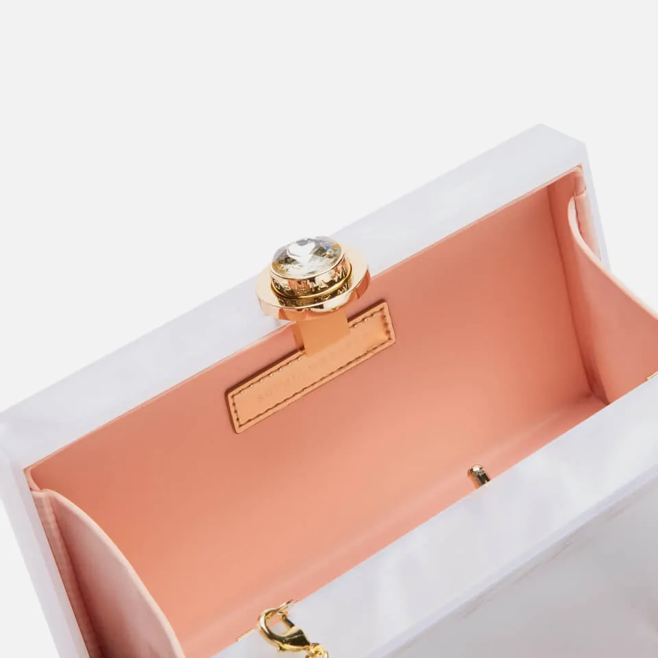 Sophia Webster Cleo Wifey For Lifey Acrylic Clutch | Coggles