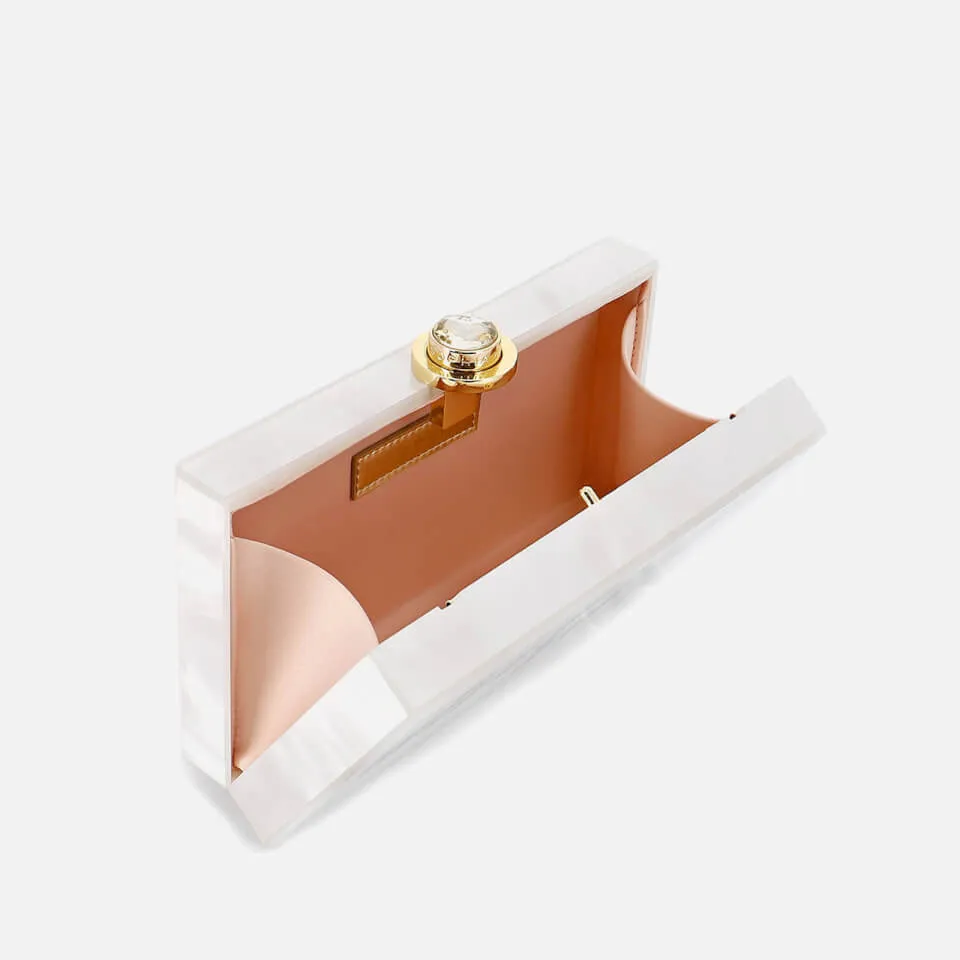 Sophia Webster Cleo Wifey For Lifey Acrylic Clutch | Coggles