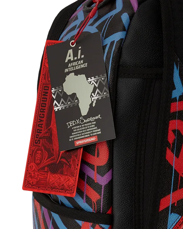 Sprayground - Ai Tribal Pattern Dlxsv Backpack