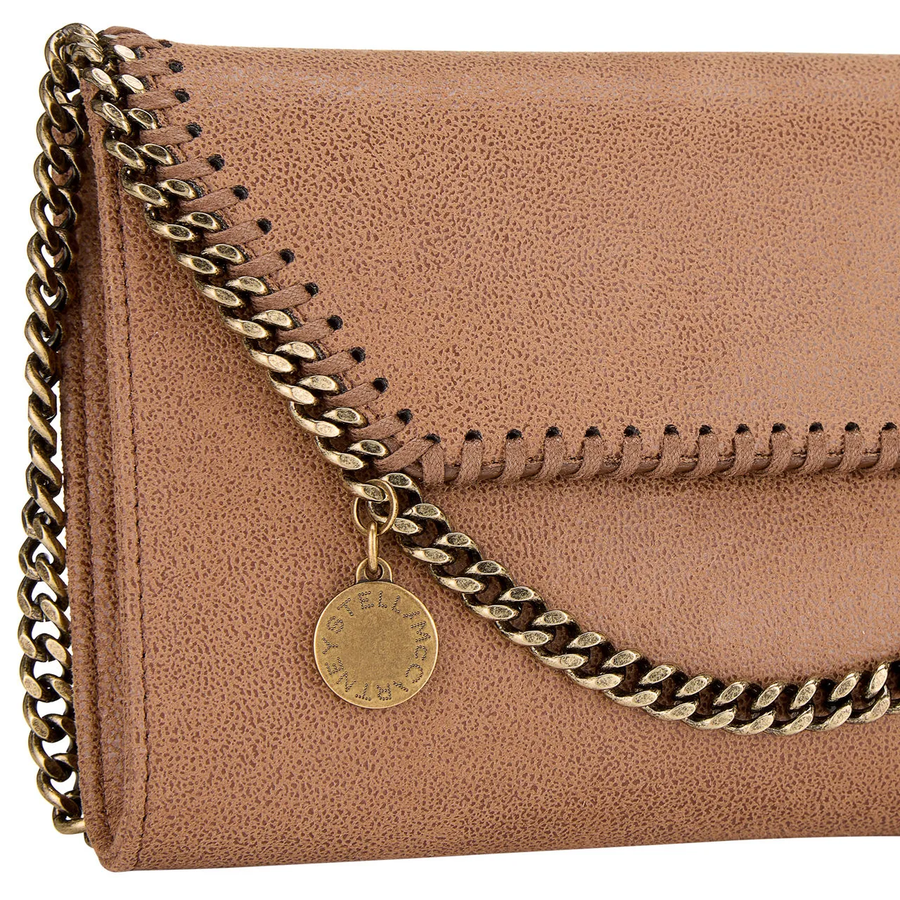 STELLA MCCARTNEY Falabella Wallet Crossbody Bag - Pecan