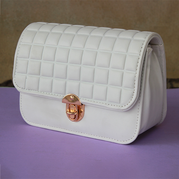 White Shoulder Bag for women