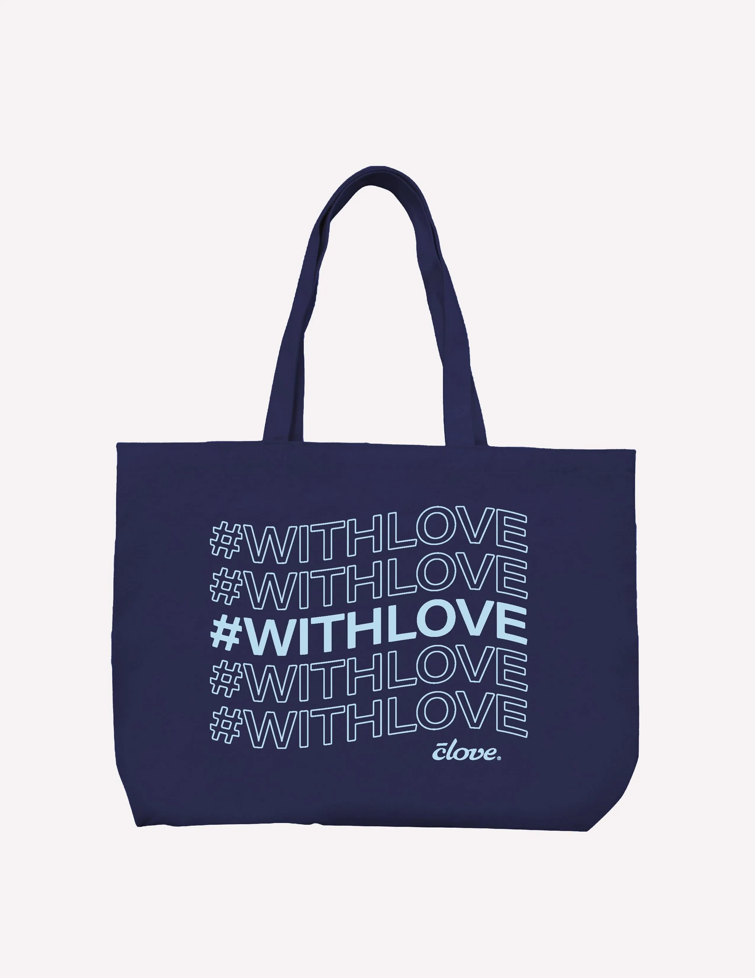 #WithLove Tote (Navy)